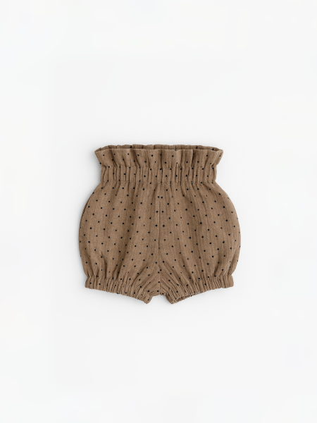 Шорты из муслина, Кофе