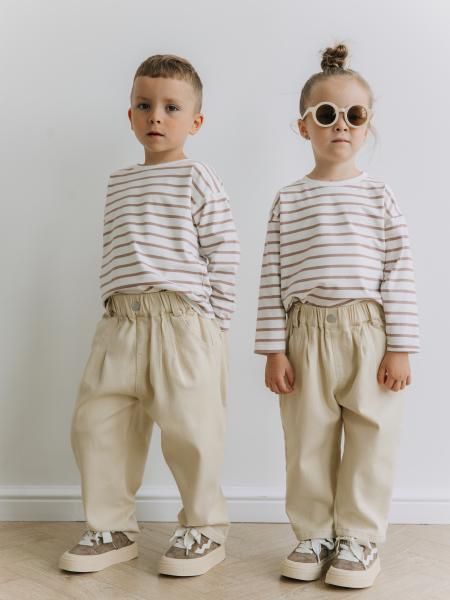 Джинсы Boyfriend, Бежевый