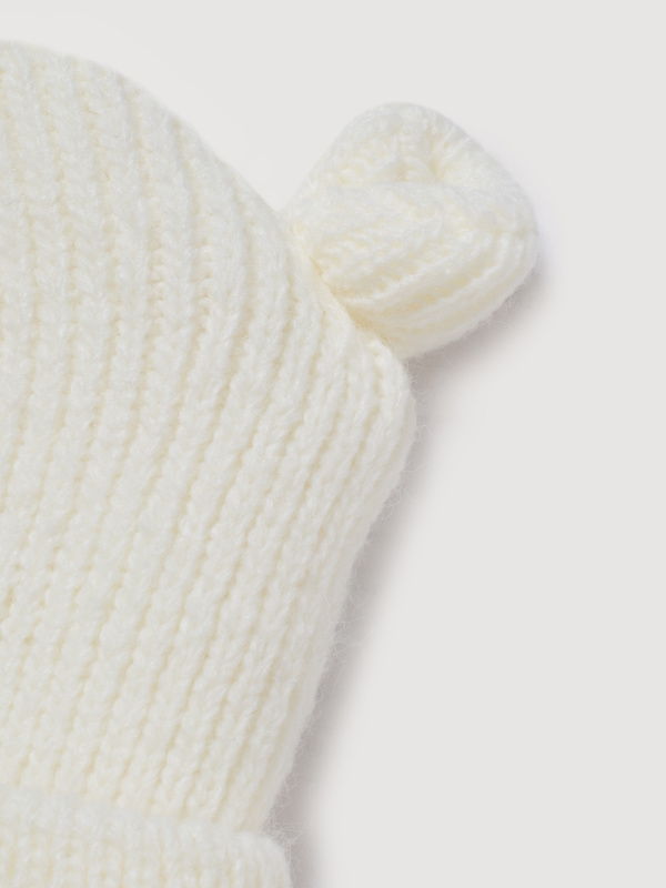 Шапка и шарф Мишка, Молоко