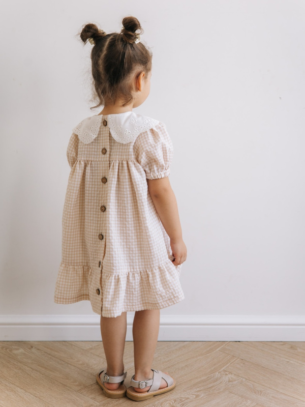 Платье "Гардения", Бежевый