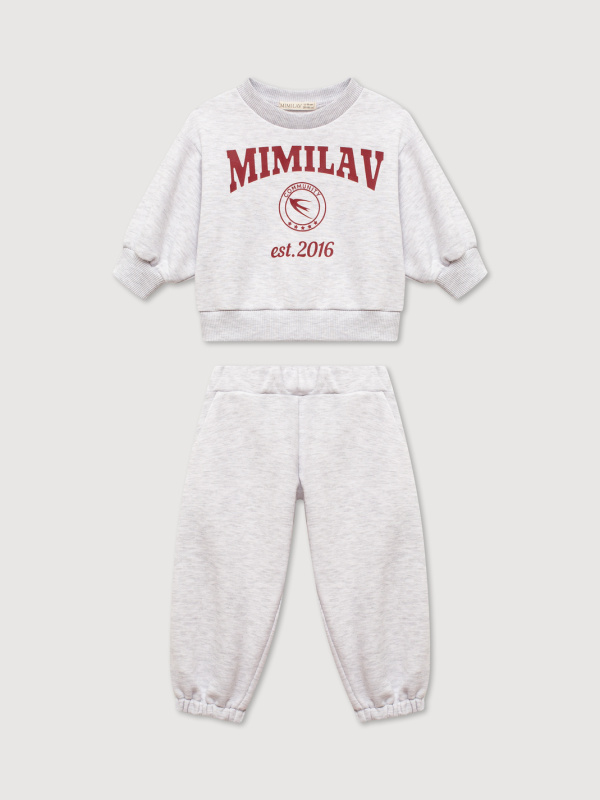 Костюм "Mimilav", Серый меланж