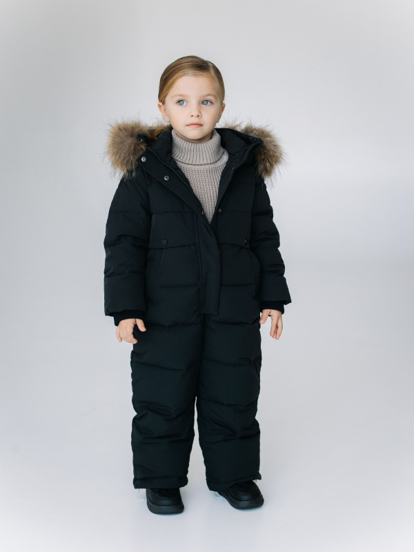 Комбинезон зимний, Черный