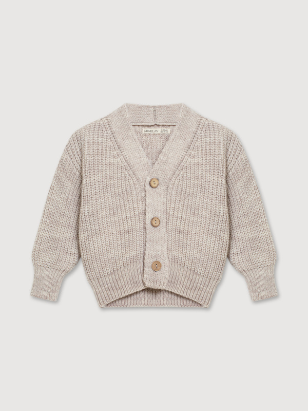 Кардиган oversize, Бежевый Кардиган oversize, Бежевый