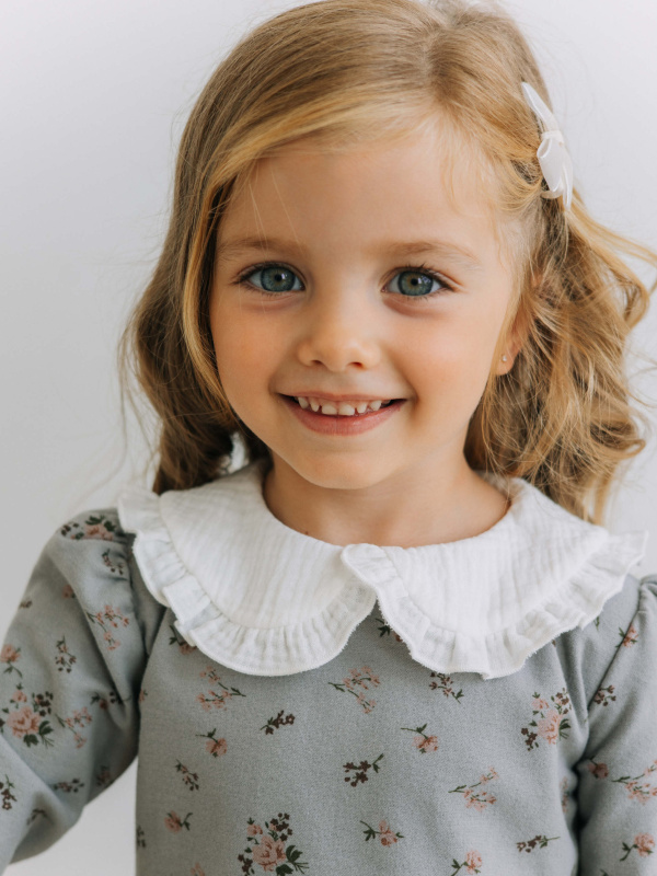 Платье "Фрезия", Серый 