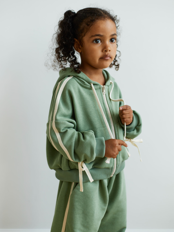 Костюм с бантиками, Мятный