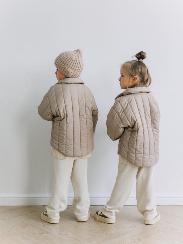 Куртка-рубашка, Бежевый Куртка-рубашка, Бежевый