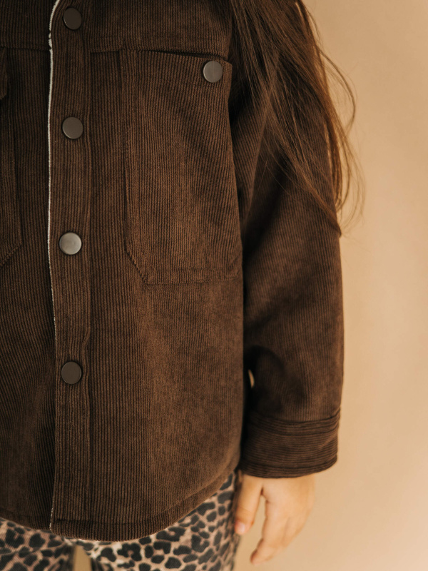 Вельветовая рубашка, Шоколад