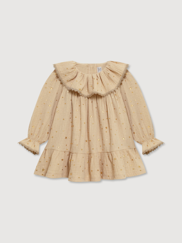 Платье "Star", Бежевый 