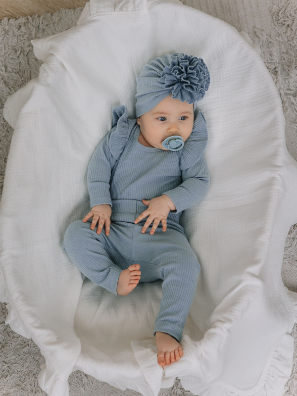 Тюрбан лапша, Голубой