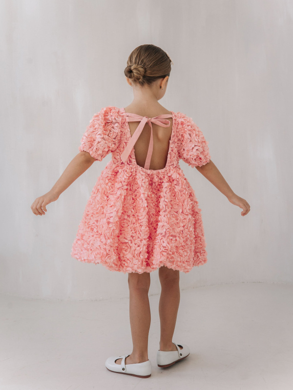 Платье "Camellia", Пудровый