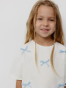Футболка с голубыми бантиками