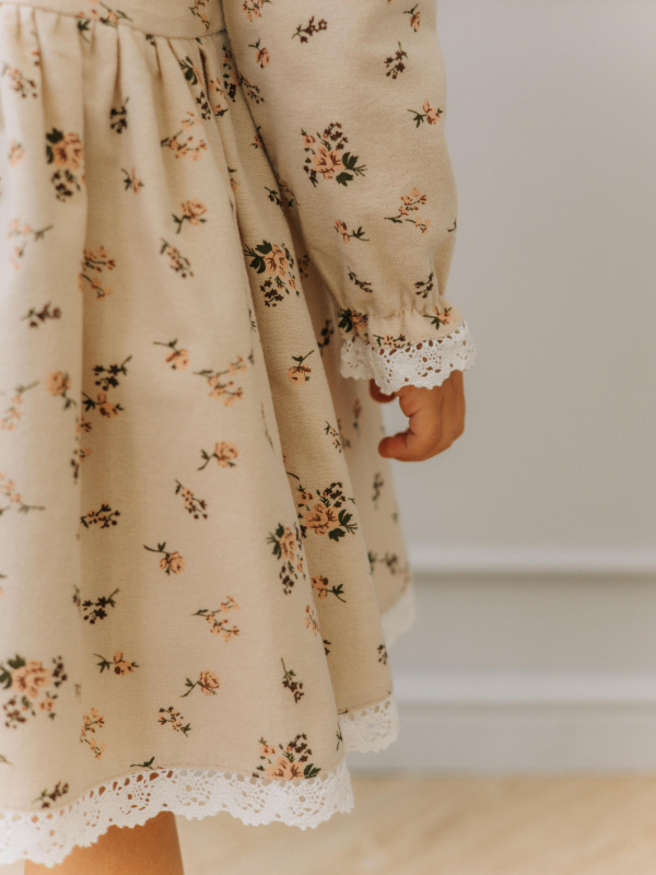 Платье "Фрезия", Бежевый