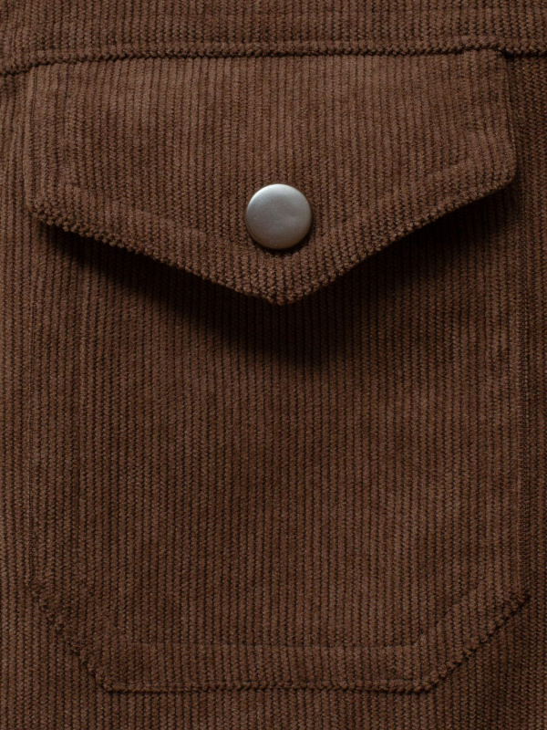 Вельветовая рубашка, Шоколад