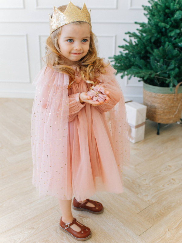 Накидка "Princess" Пудровый