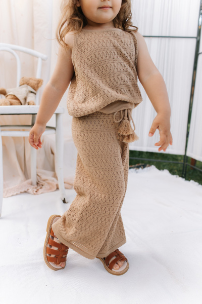 Вязаный топ, Кофе