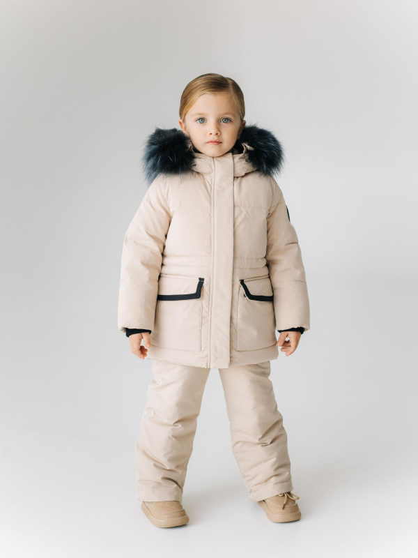 Костюм зимний, Бежевый