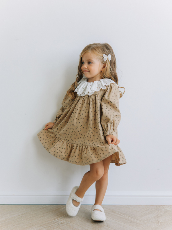 Платье "Абелия", Бежевый