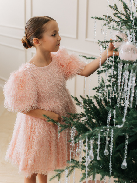 Платье "Molly", Пудровый