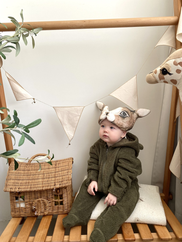 Меховой комбинезон, Хаки