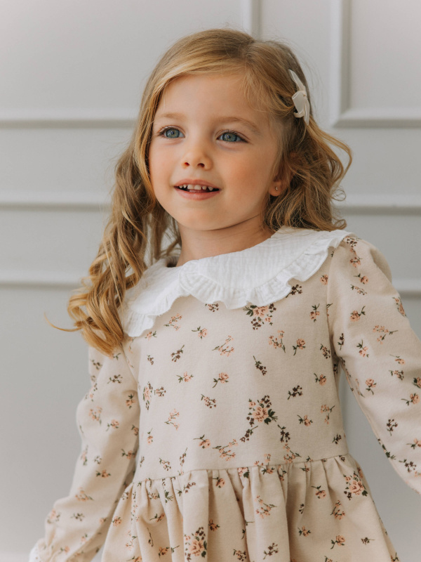 Платье "Фрезия", Бежевый