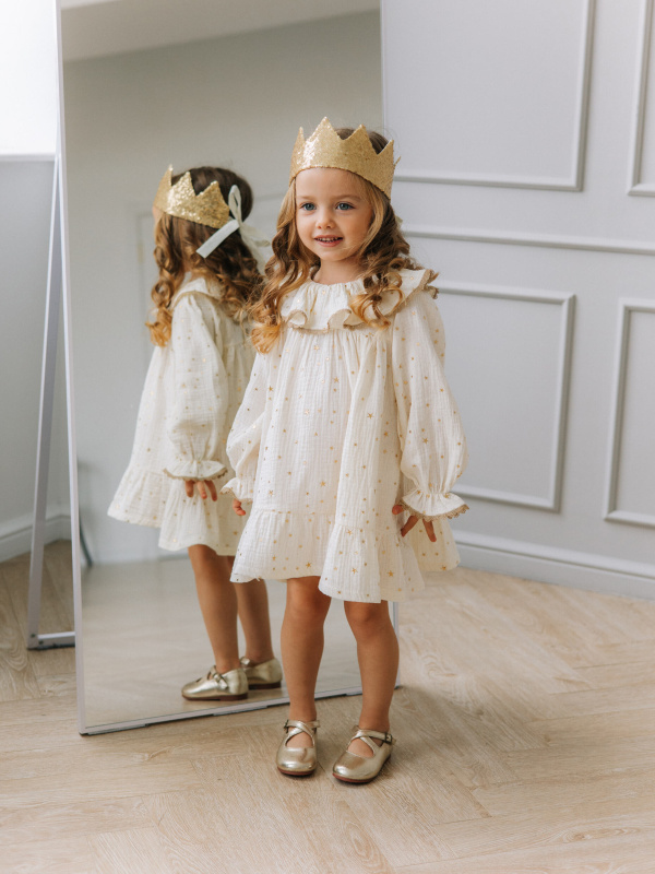 Платье "Star", Молоко