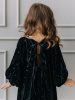 Платье бархатное, Черный