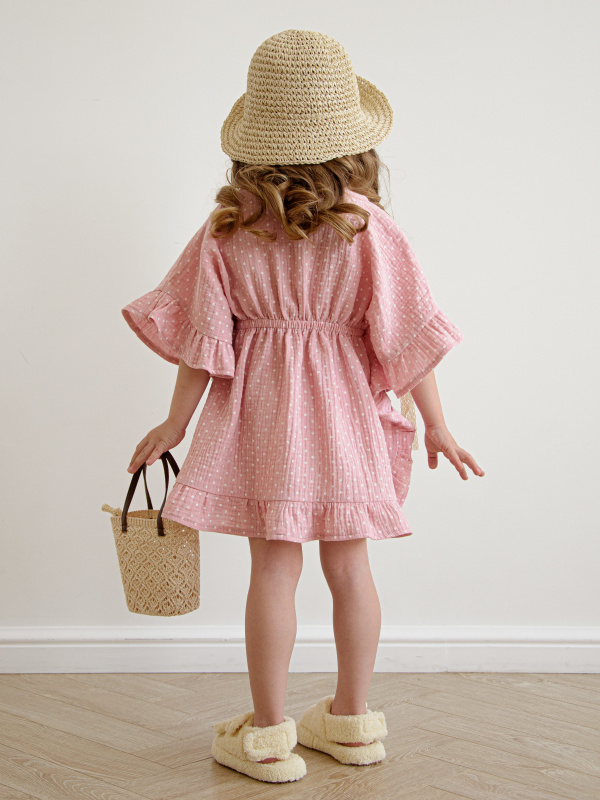 Туника пляжная, Пудровый