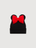 Шапка Минни, Черный с красным бантом 