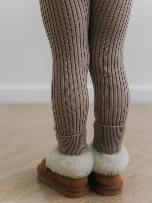 Вязаные лосины, Кофе