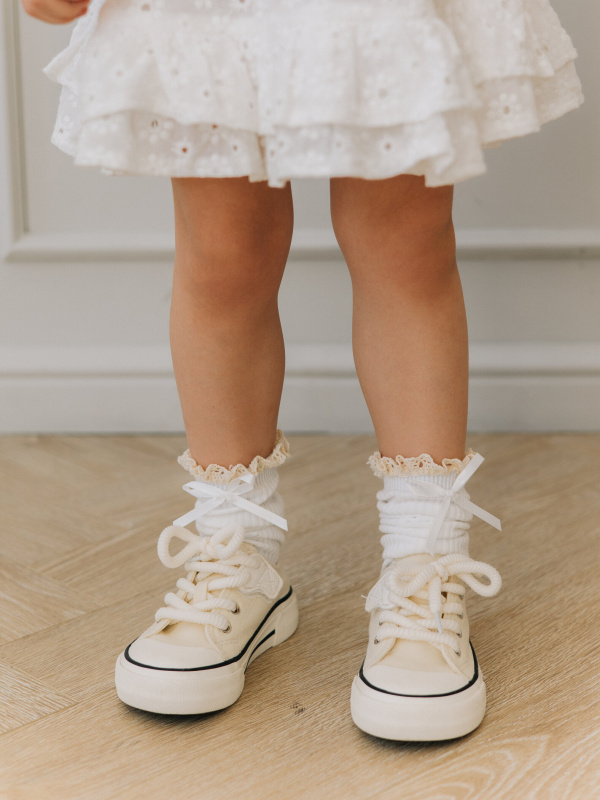 Гольфы "Моника", Белый