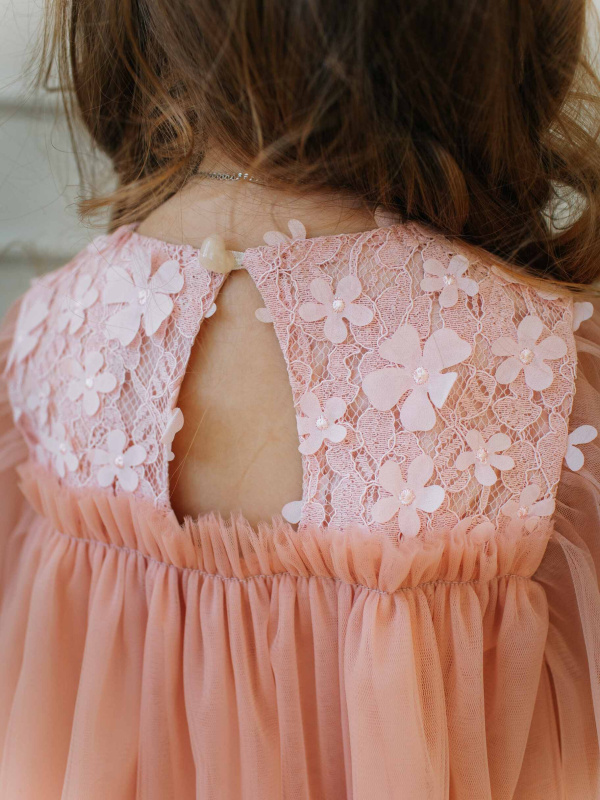 Платье "Аngel", Пудровый