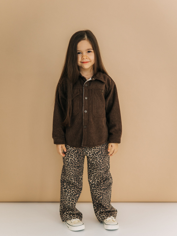 Вельветовая рубашка, Шоколад