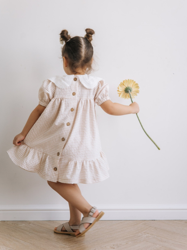 Платье "Гардения", Бежевый