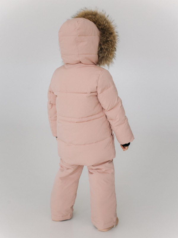 Костюм зимний, Пудровый