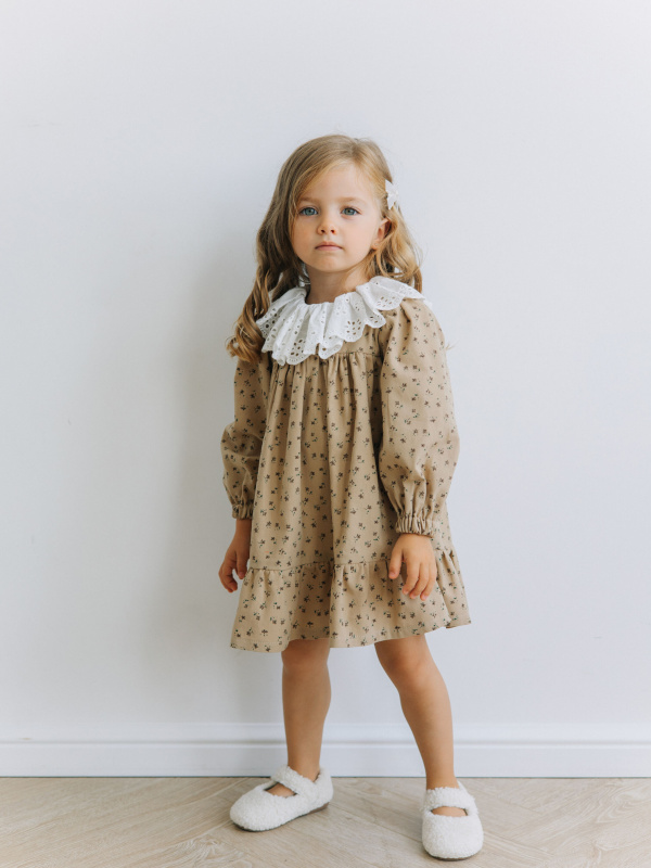 Платье "Абелия", Бежевый