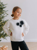 Свитшот для девочек, Белый 