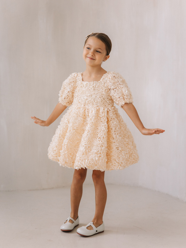 Платье "Camellia", Молоко Платье "Camellia", Молоко