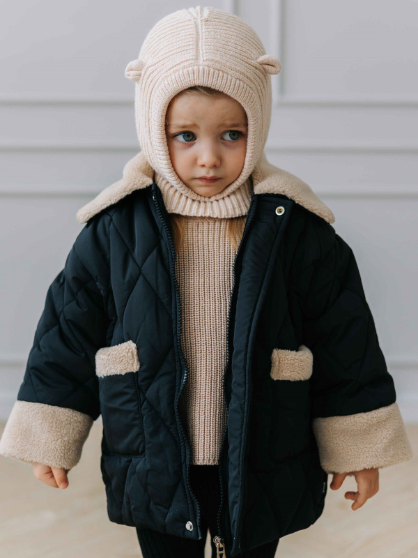 Куртка стеганая, Черный