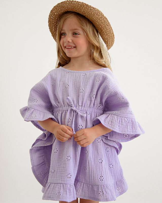 Туника пляжная, Лавандовый