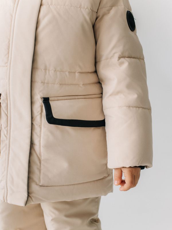 Костюм зимний, Бежевый