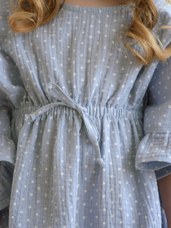 Туника пляжная, Голубой