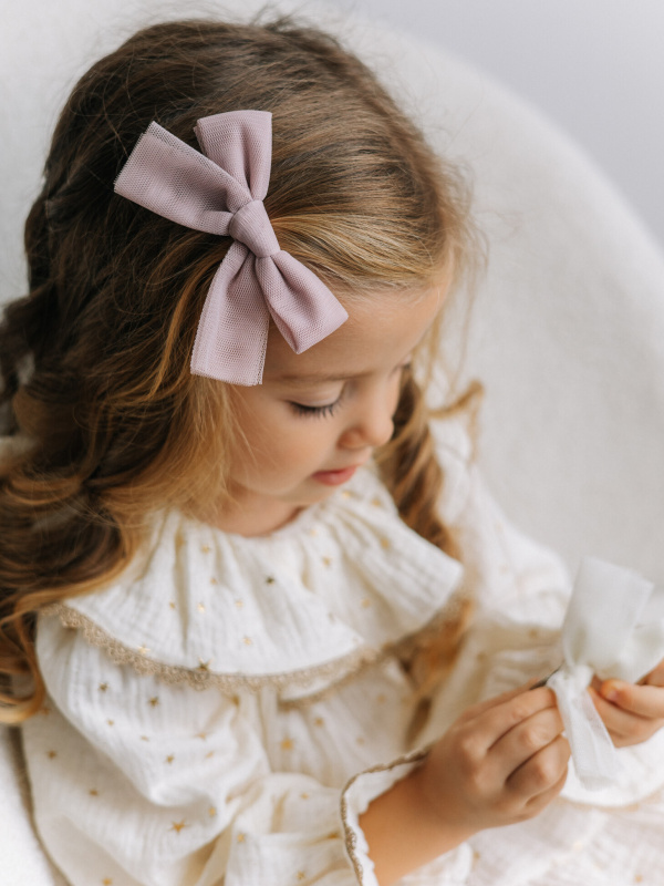 Заколка "Candy", Пудровый