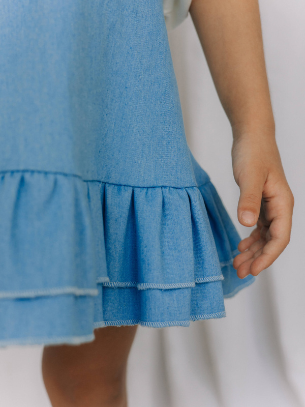 Юбка джинсовая