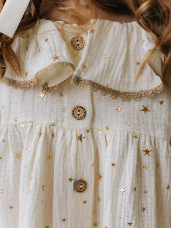 Платье "Star", Молоко