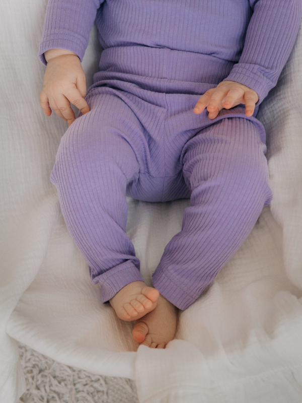 Лосины лапша, Лавандовый