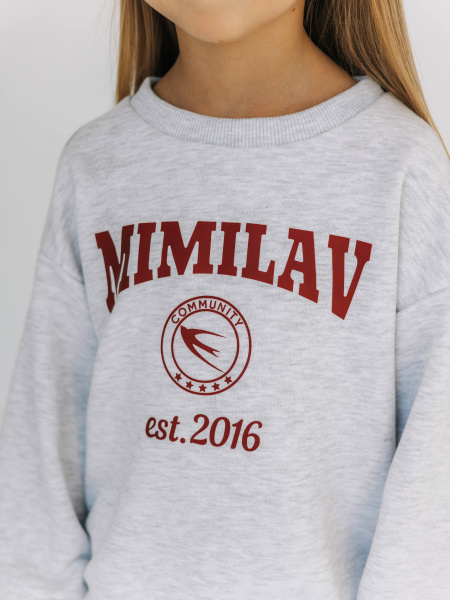 Костюм "Mimilav", Серый меланж Костюм "Mimilav", Серый меланж