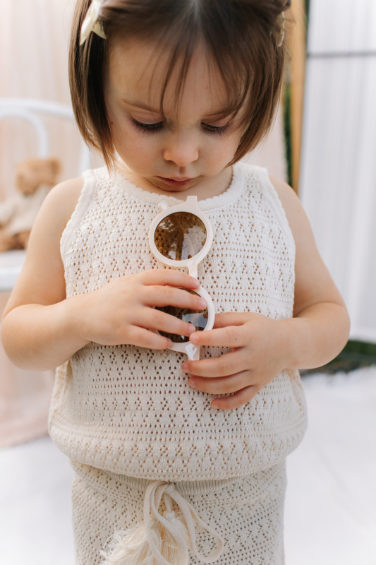 Вязаный топ, Молоко