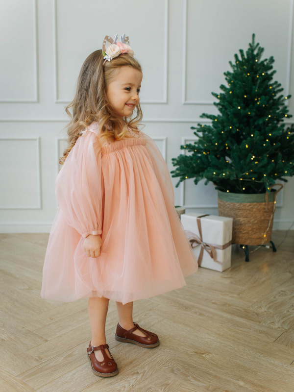 Платье "Аngel", Пудровый