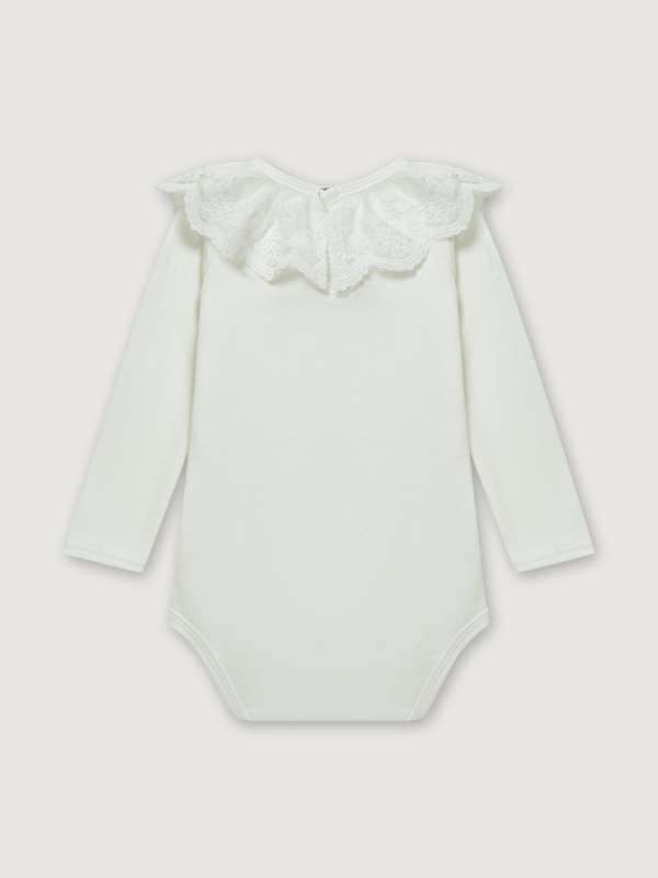 Боди c воротником, Молоко