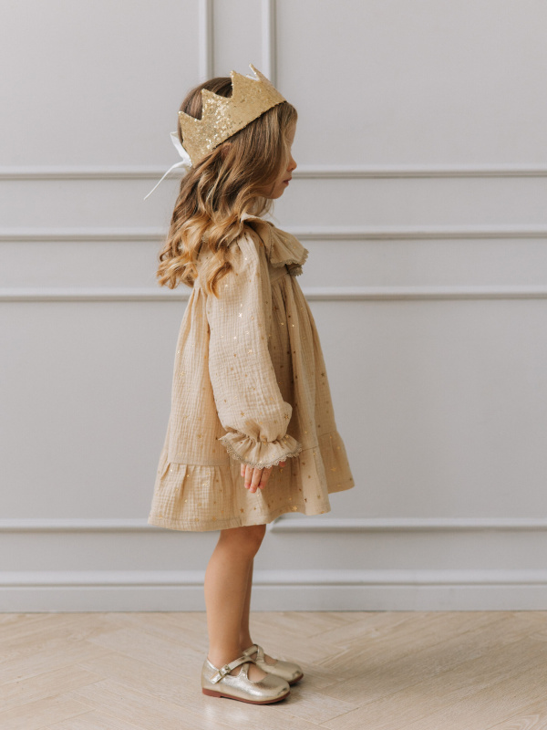 Платье "Star", Бежевый 